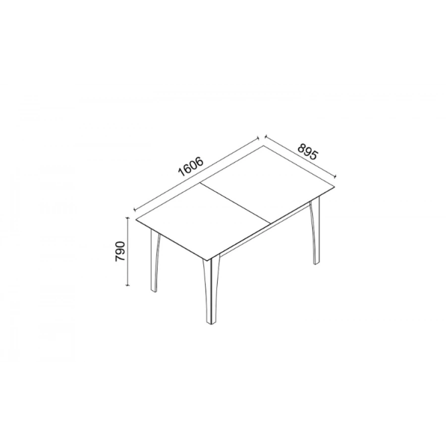 Monica Açılır Yemek Masası
