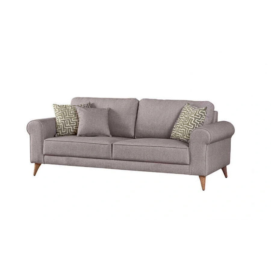 Monica Keten Kumaş 3lü Koltuk