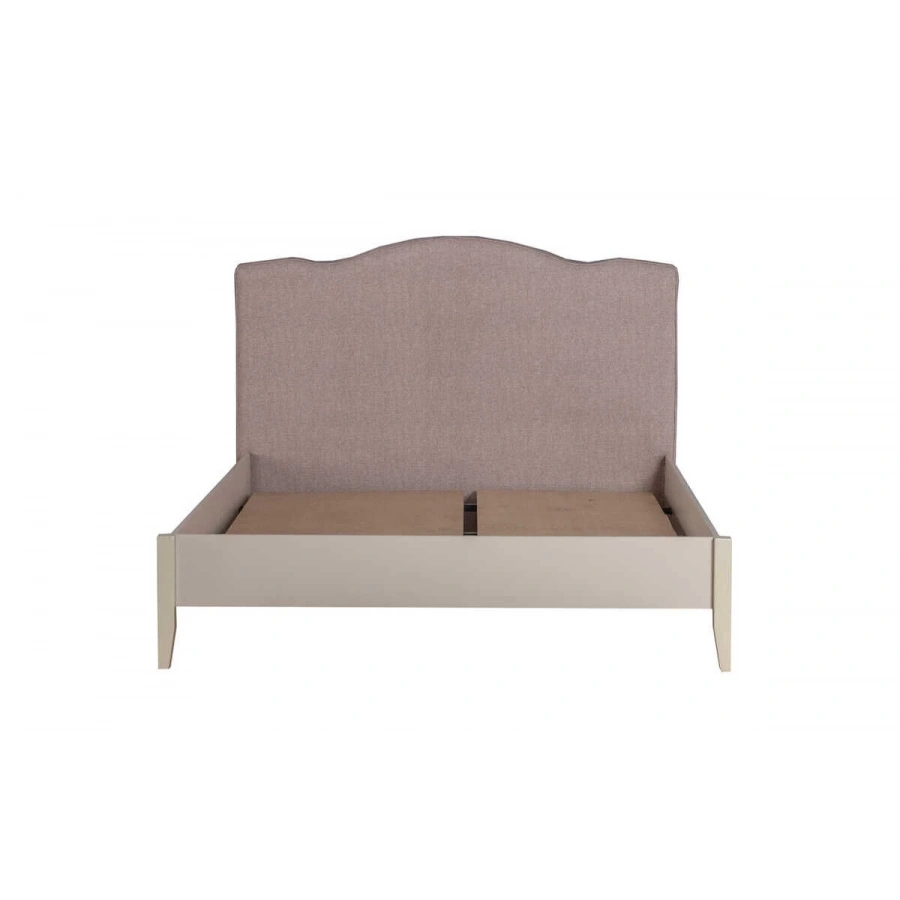 Monica Krem Başlıklı Karyola 160x200