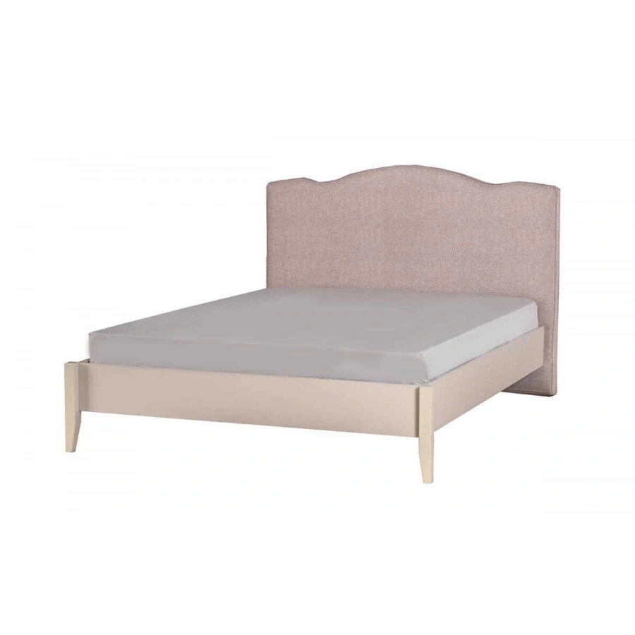 Monica Krem Başlıklı Karyola 180x200