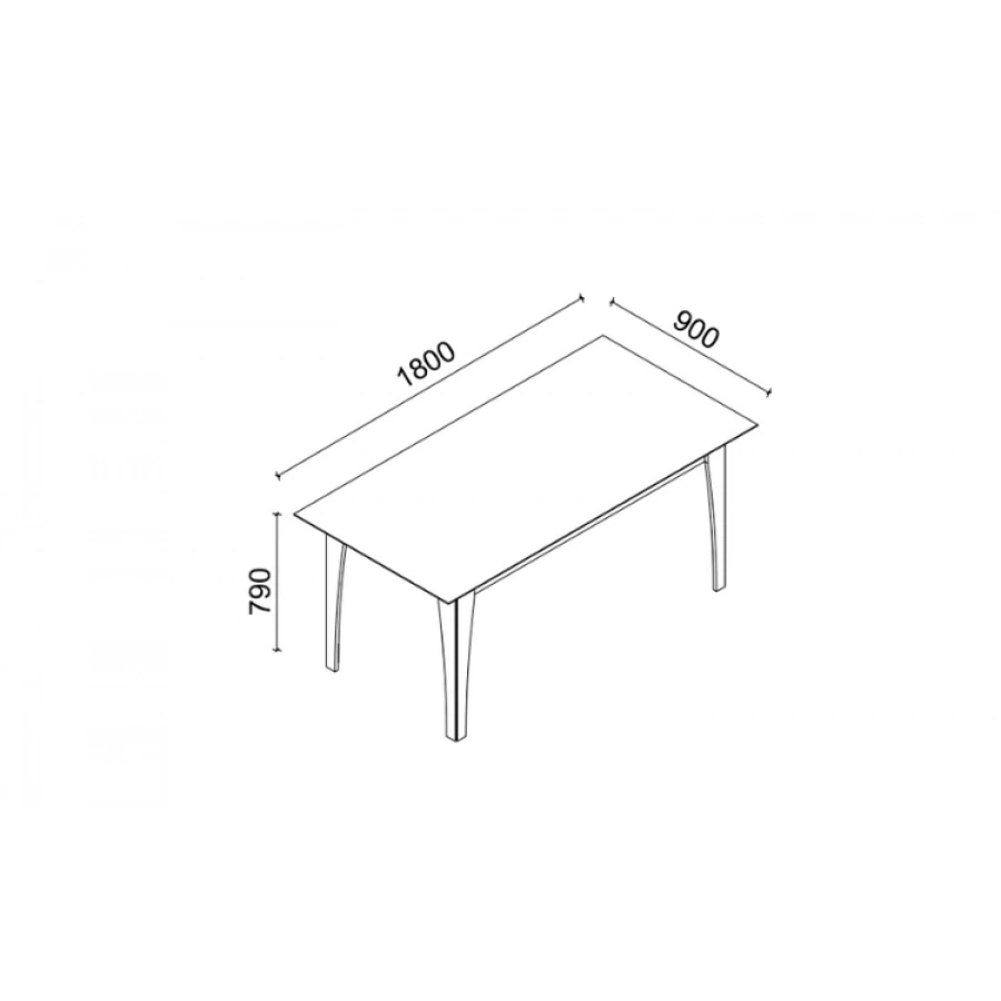 Monica Sabit Yemek Masası
