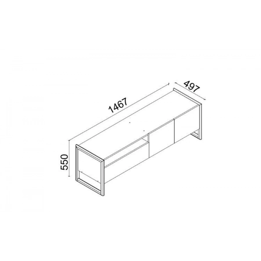 Narva Tv Sehpası 140lık