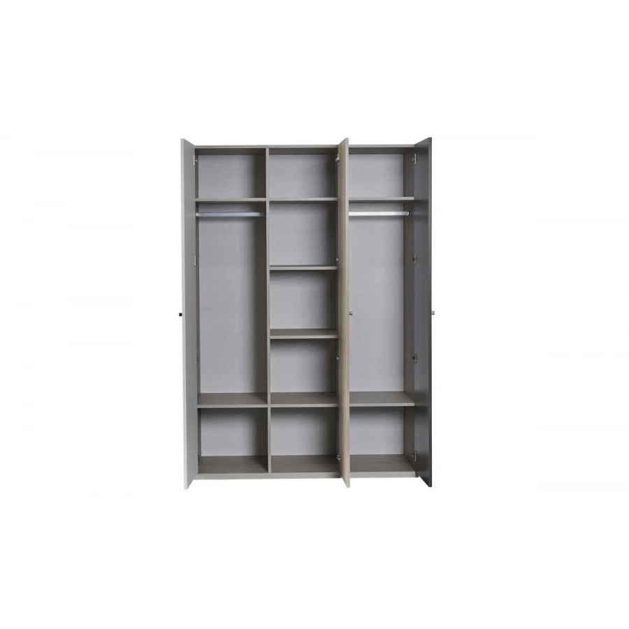 Pantone 3 Kapaklı Aynalı Gardırop