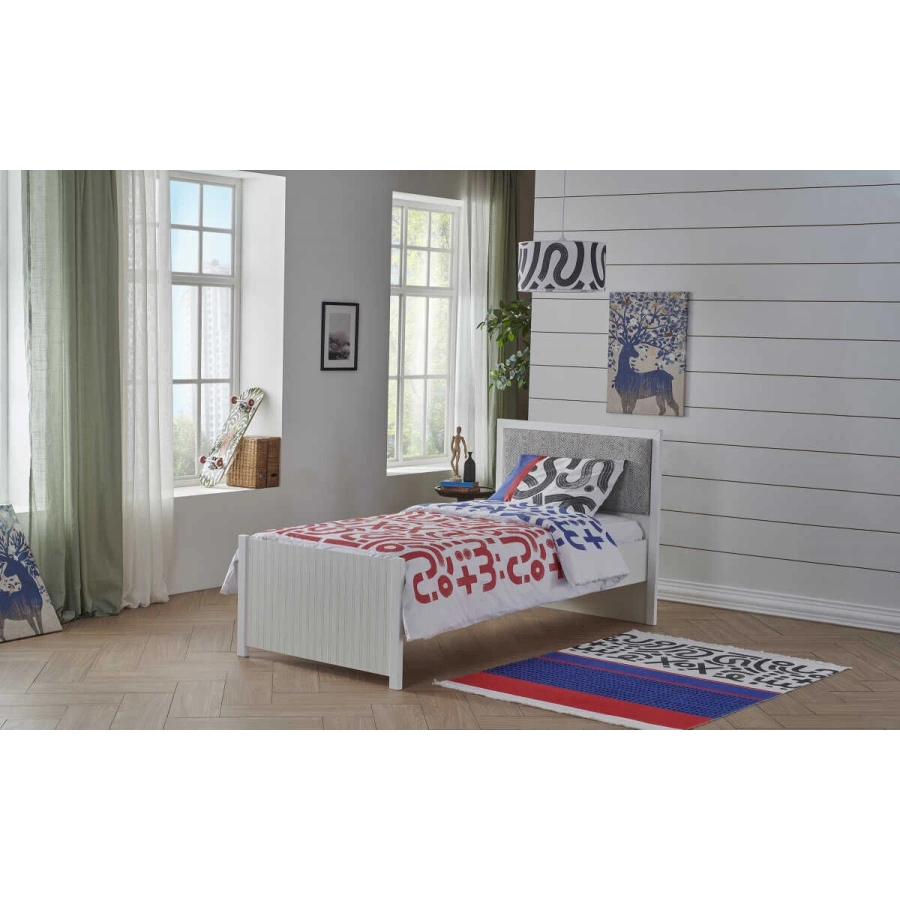 Pantone Lacivert-Kırmızı Nevresim Seti