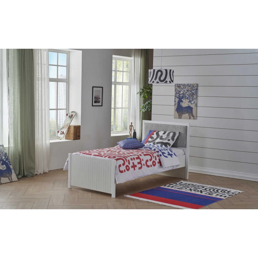 Pantone Lacivert-Kırmızı Nevresim Seti