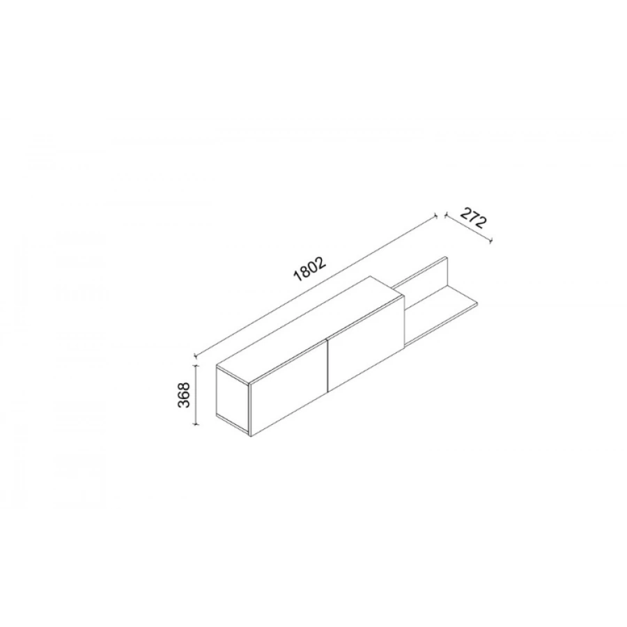 Raven Yatay Duvar Modülü