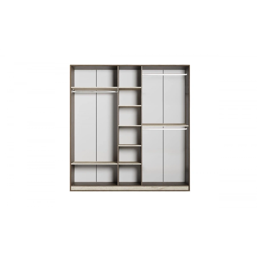 Sepia 5 Kapaklı Gardırop