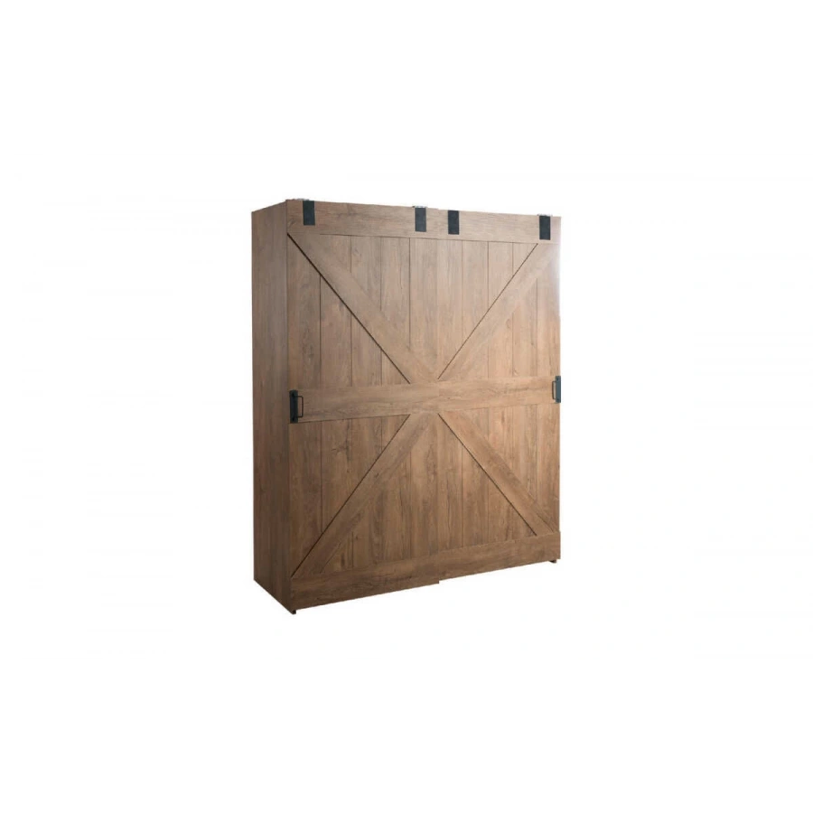 Vintage Mode 4 Kapaklı Sürgülü Gardırop