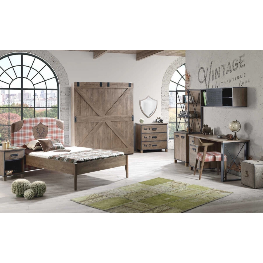 Vintage Mode Genç Odası