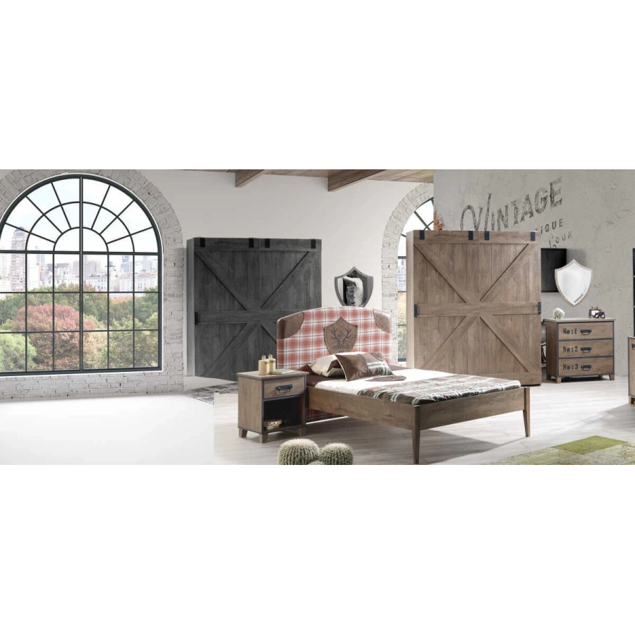 Vintage Mode Genç Odası