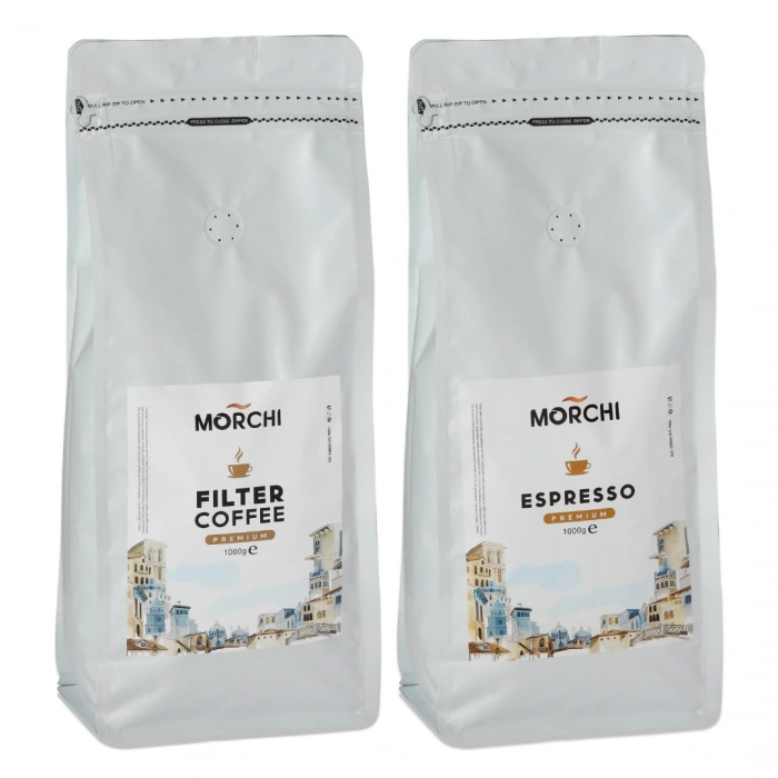 Morchi Kahve Keyfi 2li Set (Espresso & Filtre Kahve 1000 gr)