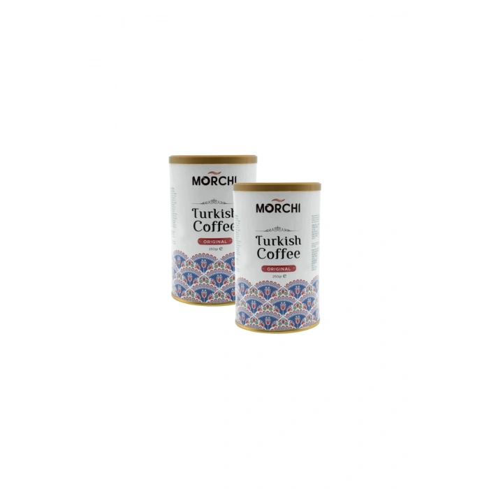 MORCHI ORIJINAL TURK KAHVESİ 250 GR TENEKE 2 ADET