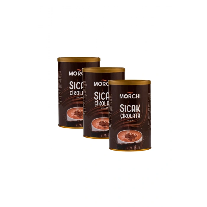 MORCHI PREMIUM SICAK ÇİKOLATA 250 GR 3 ADET