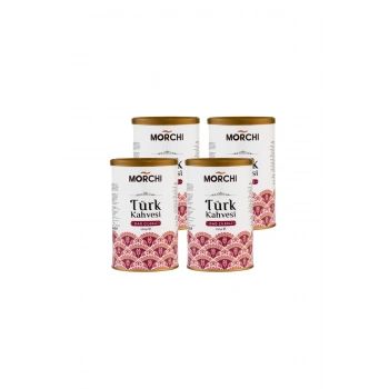 MORCHI DAĞ ÇİLEKLİ TURK KAHVESİ 250 GR TENEKE 4 ADET