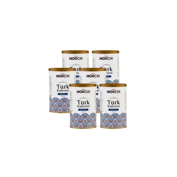 MORCHI OSMANLI TURK KAHVESİ 250 GR TENEKE 6 ADET