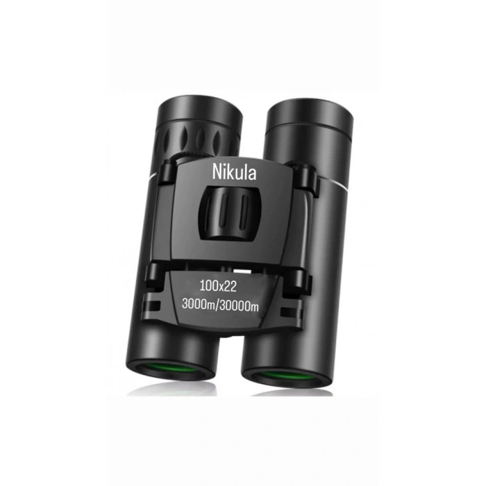 HEYF 100x22 Cepte Taşımalı Kauçuk Kaplama Profesyonel Mini Dürbün3000m/30000m