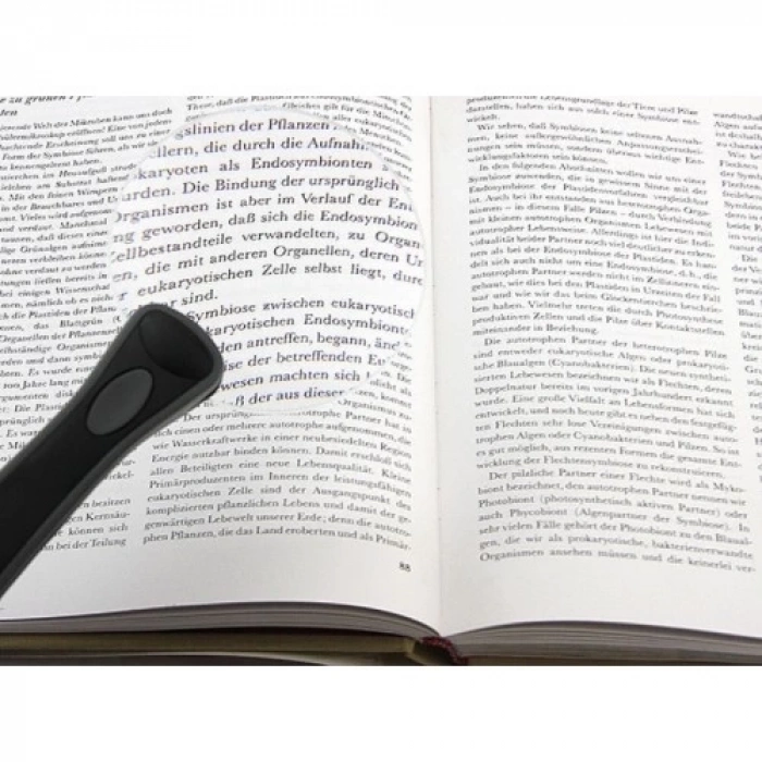 HEYF 2 Led Işıklı 2.5x90mm Okuma Büyüteç