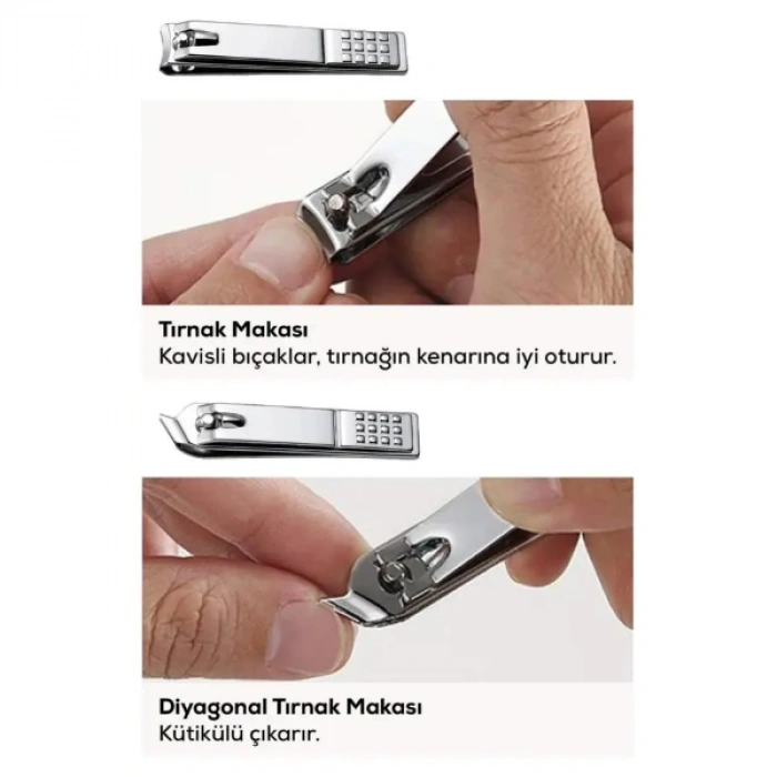 2li Profesyonel Tırnak Makası Seti