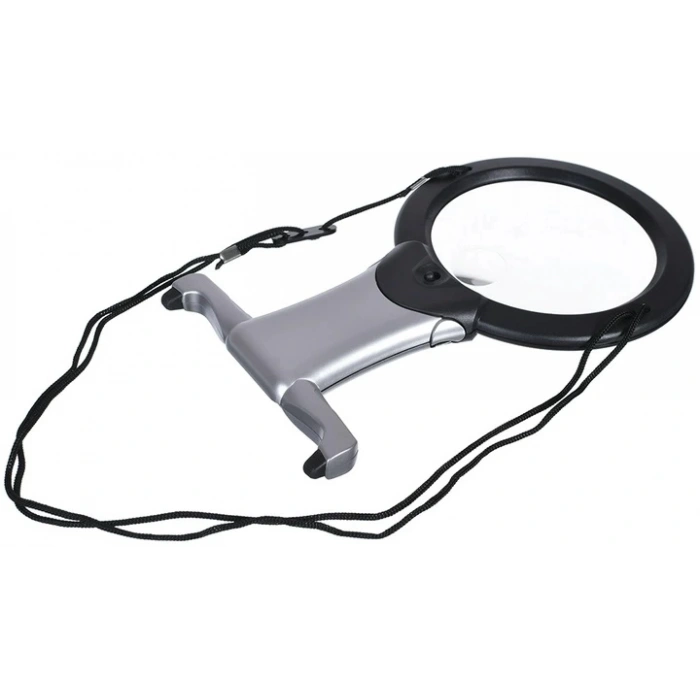 HEYF 2x 6x Led Eller Serbest,boyun Asılı,dıkış,okuma İçin En Uygun Büyüteç 11b1