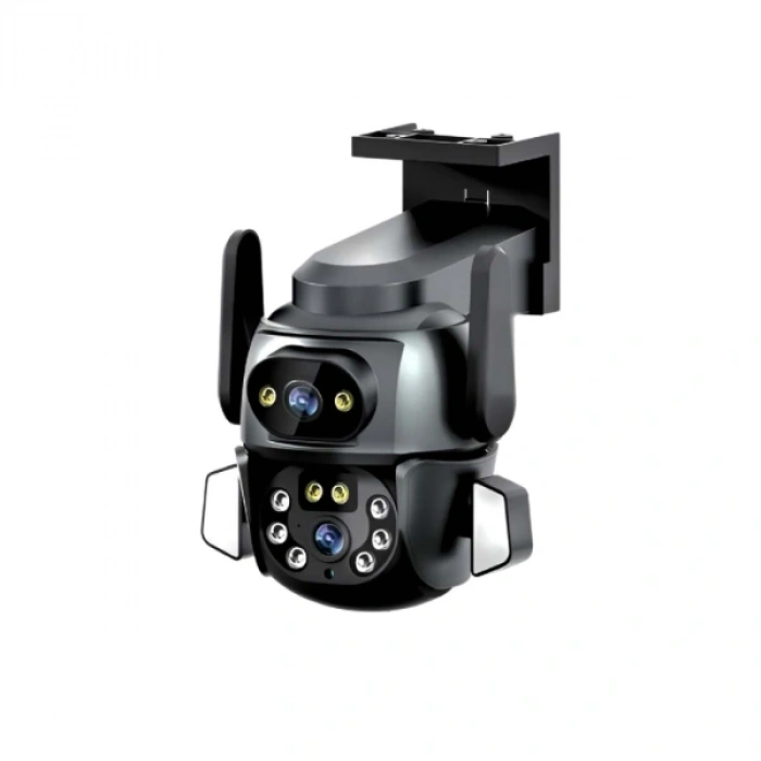 3MP + 3MP Wi-Fi IP TF Kart Girişli Optik Zoom Kamera