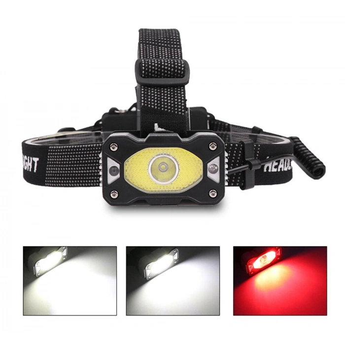 4 Modlu Sensörlü Şarjlı Güçlü Kafa Lambası Wt-248