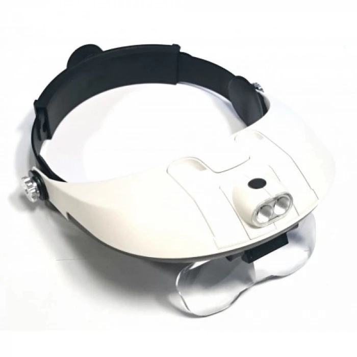 HEYF 5 Mercekli Çok Fonksiyonlu, Başlık Tip Işıklı Büyüteçmg81001g