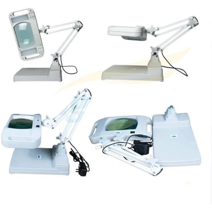 HEYF 5x 10x Büyüteç  Led Işıklı Süper Parlak Enerji Tasarruflu  Masa Lambası Lt861