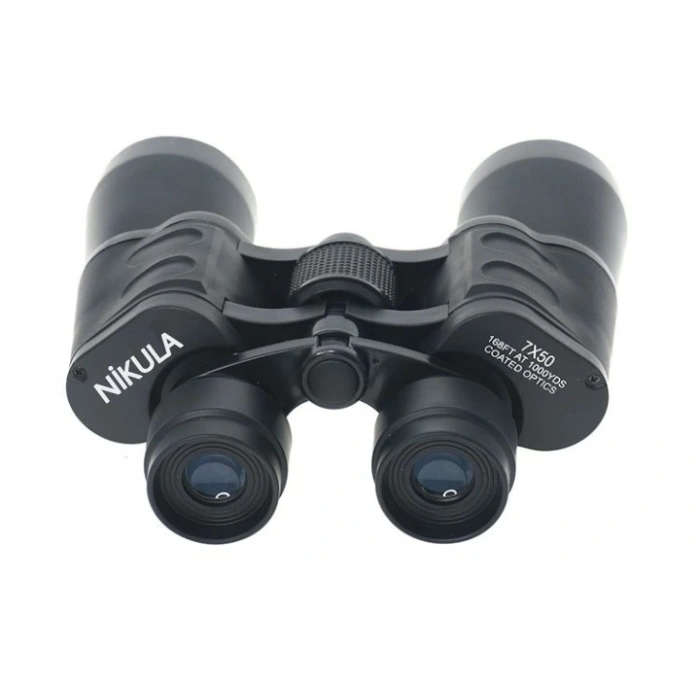 HEYF 7x50 Kauçuk Kaplamalı Mavı Cam Mercekli Dürbün