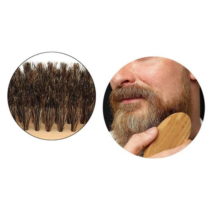 Absolute Sakinleştirici Sakal Tarama Doğal Fırçası
