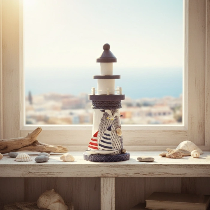 Ahşap Marin Deniz Feneri Model 5