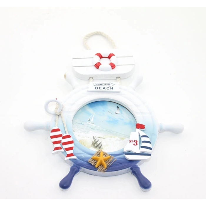 HEYF Ahşap Marin Dümenli Çerceve Alk2475