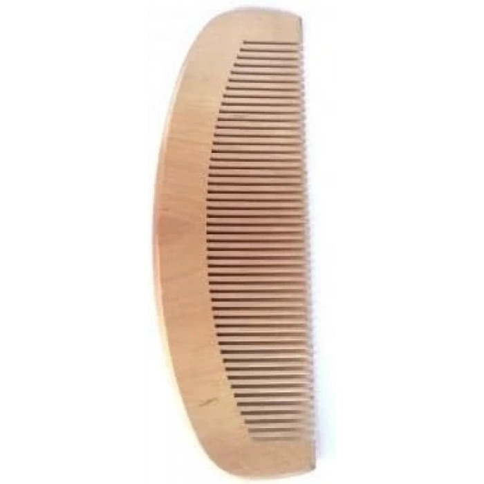 HEYF Ahşap Tarak 12li Paket Dar Dişli Oval