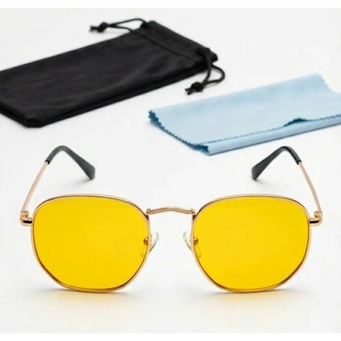 Anti Far Gece Görüş Gözlüğü Metal Lüx