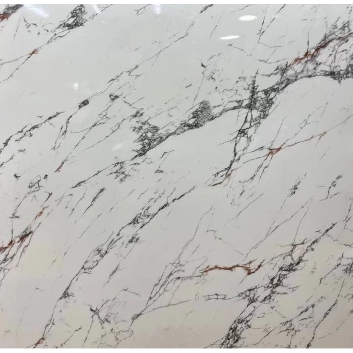 Beyaz Mermer Desenli Yapışkanlı Kaplama Kağıdı  Büyük Boy 5 Metre