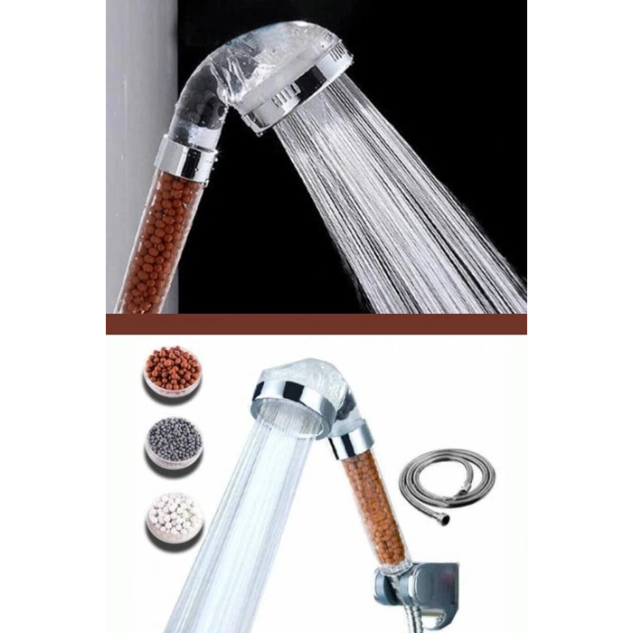 HEYF Boncuklu Su Tasarruflu Kireç Önleyici Duş Başlığı