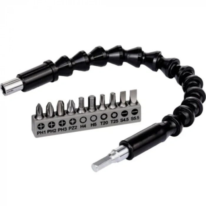 Esnek Şaftlı Tornavida Ucu Seti