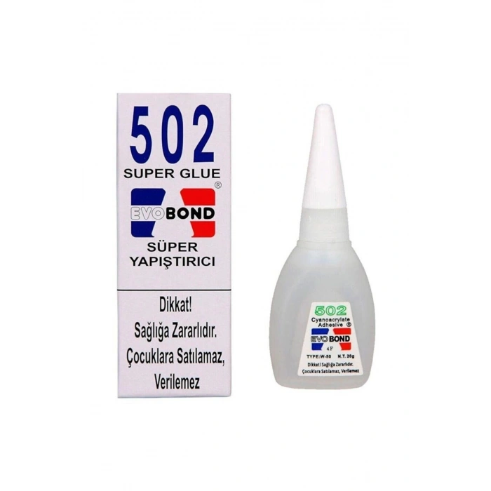 HEYF Evobond 502 Japon Yapıştırıcısı Süper Glue 20 Gr