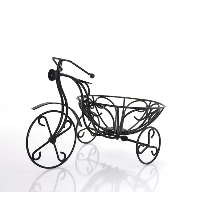 Ferforje Dekoratif Bisiklet Çiçeklik St00077