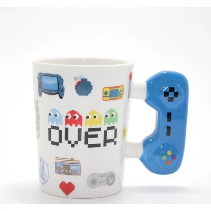 Game Over Porselen Kupa Bardak Model 3