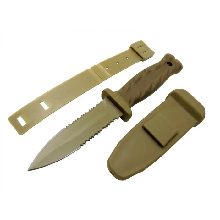 Gerber Knives S30v Haki Av Bıçağı 22cm - Testere Detaylı, Kılıflı