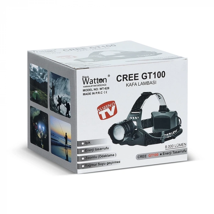 HEYF Gt100 Led Şarjlı Kafa Lambası  Wt-628