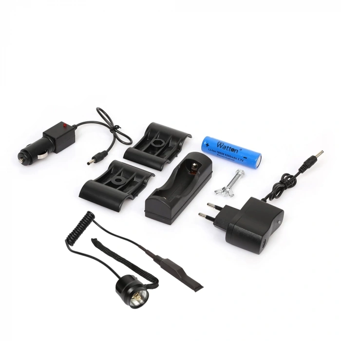 HEYF Güçlü  Aparat Uyumlu Şarjlı Fener  Wt-149