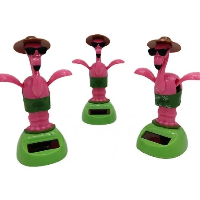 Güneş Enerjili Solar Sallanan Flamingo