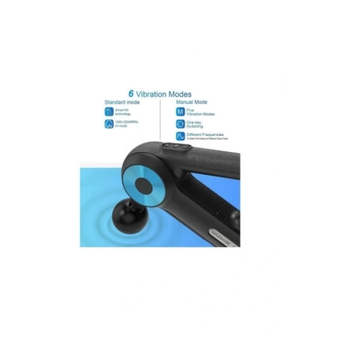 HEYF 12 Başlıklı Profesyonel Masaj Sı Sporcu Masaj Aleti Seti  6 Hızlı Şarjlı Masaj