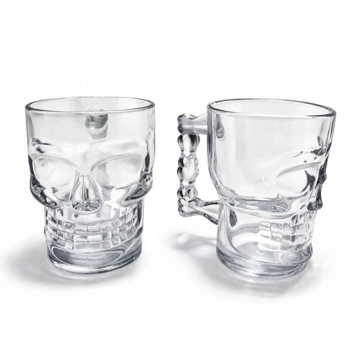 HEYF 2li Cam Kurukafa Kupa Bardak Seti Alk2148