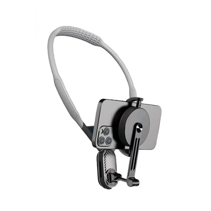 HEYF 360 Derece Ayarlanabilir Boyun Askılı Manyetik Telefon Tutucu