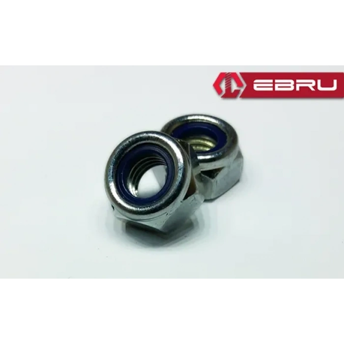 HEYF Altıköşe Fiberli Somun M6 - 10 Adet