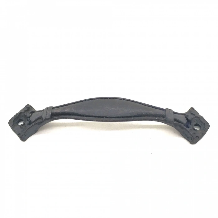 HEYF Antika Tarz Dekoratif Pirinç Deste Mobilya Kulbu - 25x120 Mm, Oksit