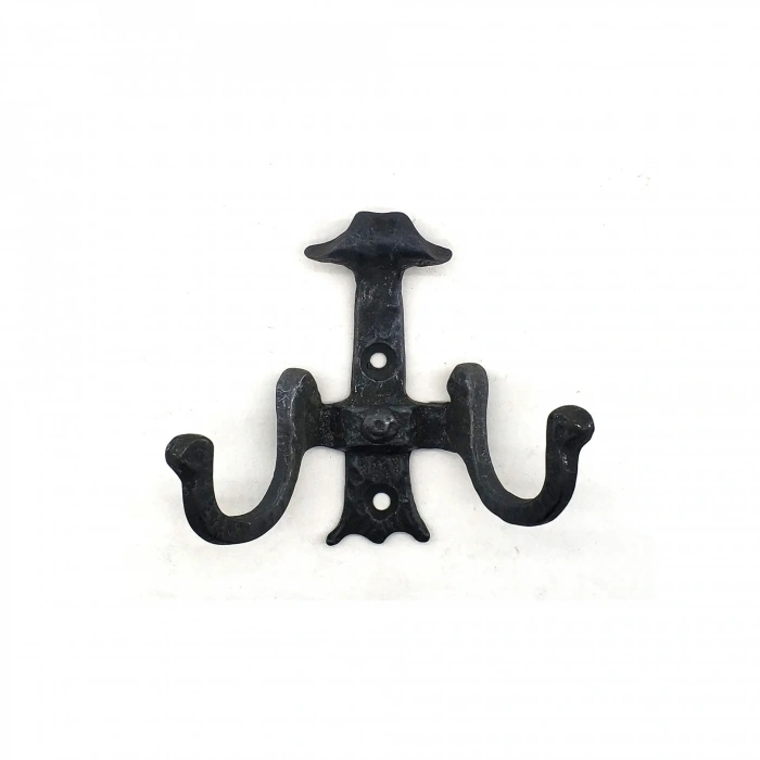 HEYF Antika Tarz Dekoratif Pirinç Gemici Askı - 85x94 Mm, Oksit