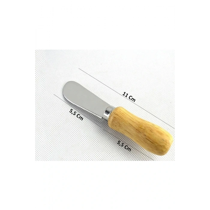 heyf 6 Adet Bambu Saplı Kahvaltı Bıçağı Tereyağı, Reçel, Çikolata Bıçağı